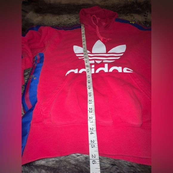 🆕 Women's Adidas Hoodie Floral. Unisex. Small - Picture 10 of 16
